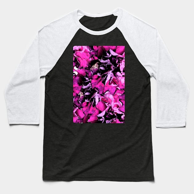 Another Flower Baseball T-Shirt by HenriYoki